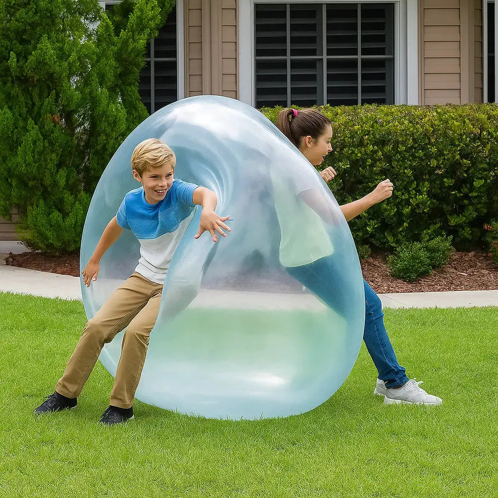 BowLift | Inflatable elastic Bubble Ball – Fillable with water & jumps like crazy