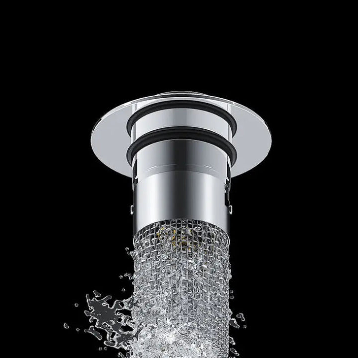 BowLift | Stainless Steel Pop-Up Drain Strainer for Effortless Clog Prevention