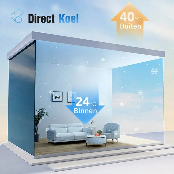 BowLift | Disposable mirror film for windows – Thermal insulation & UV pRedection