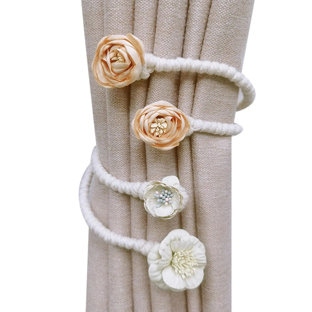 BowLift | Elegant flexible curtain holder – No drilling, No effort