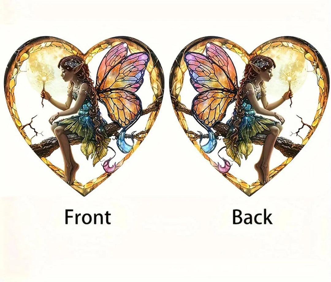 BowLift | Heart-shaped Elf Light Catcher – Enchanting Home Decoration