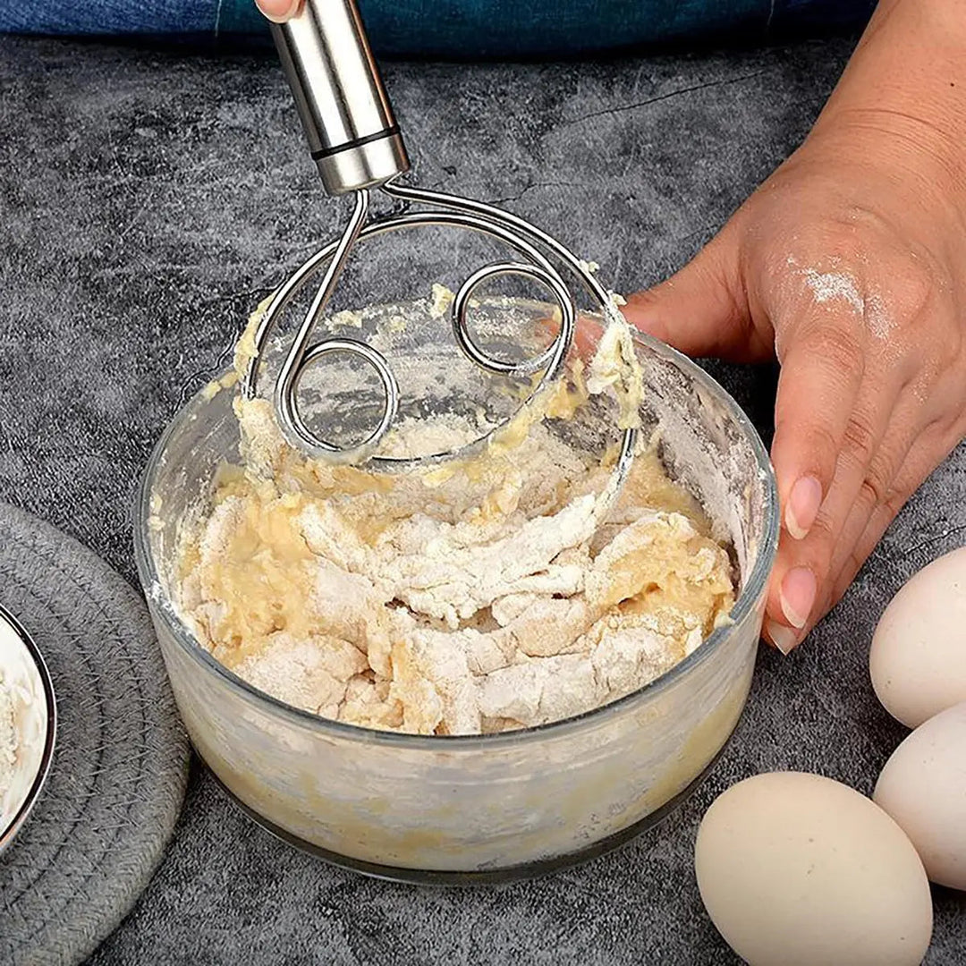BowLift | Food-safe stainless steel dough mixer – Simple & Efficient