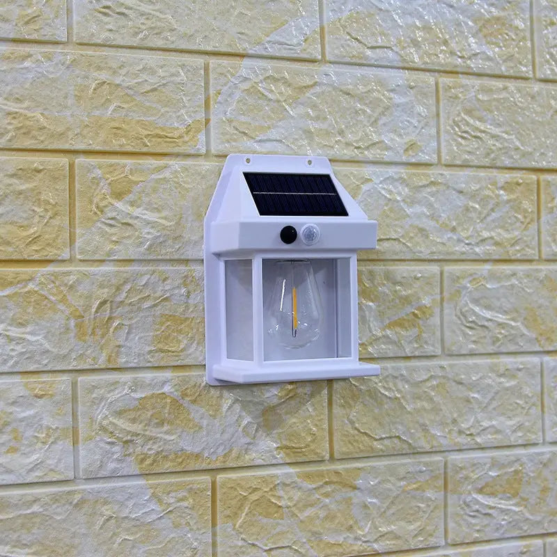 BowLift | Solar-powered LED outdoor wall light – Perfect for gardens, patios, garages, and entrances