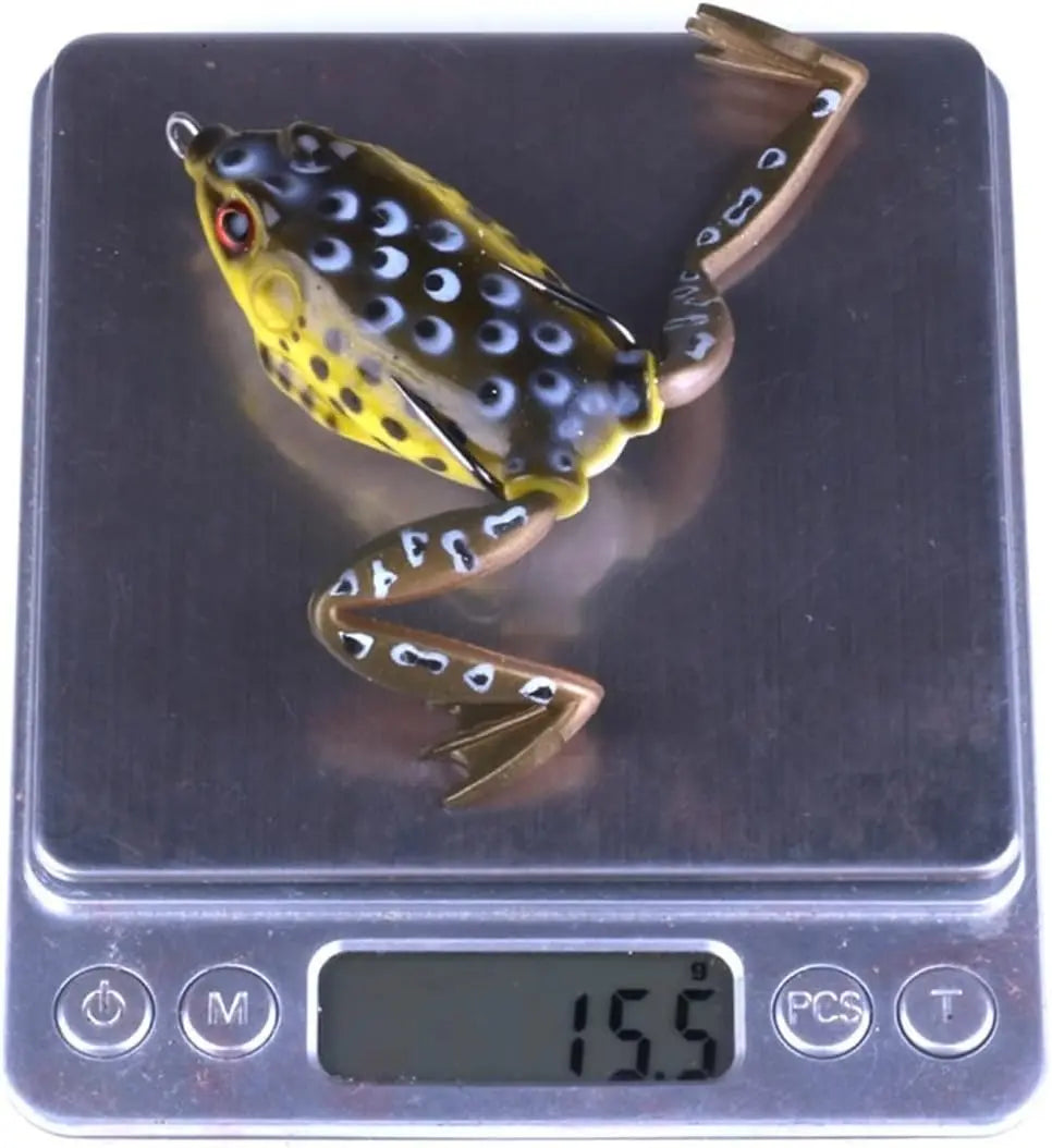 BowLift | Ultimate Frog Lure Popper – With Propeller Feet for Realistic Swimming Motion