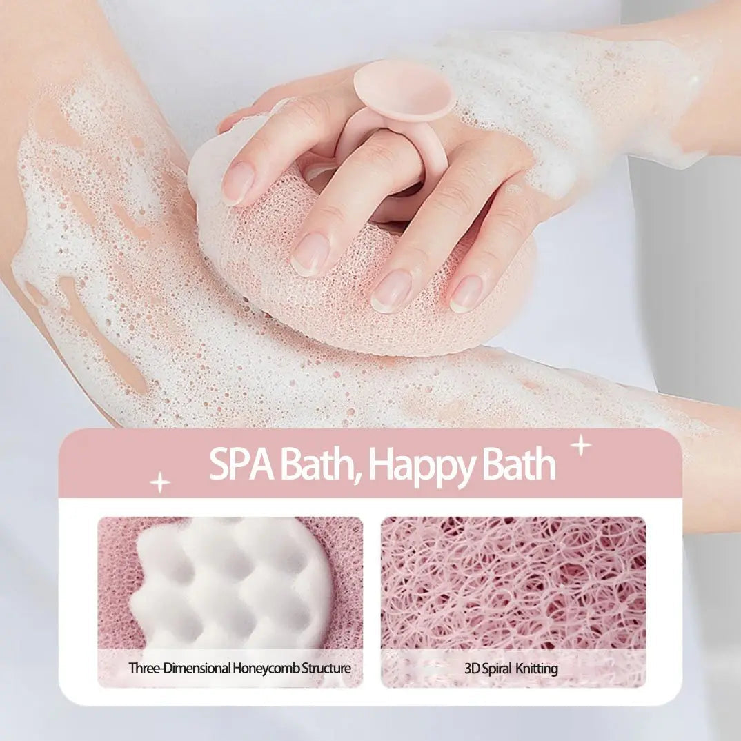 BowLift | Super soft sunflower peeling bath sponge