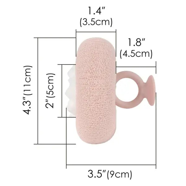 BowLift | Super soft sunflower peeling bath sponge