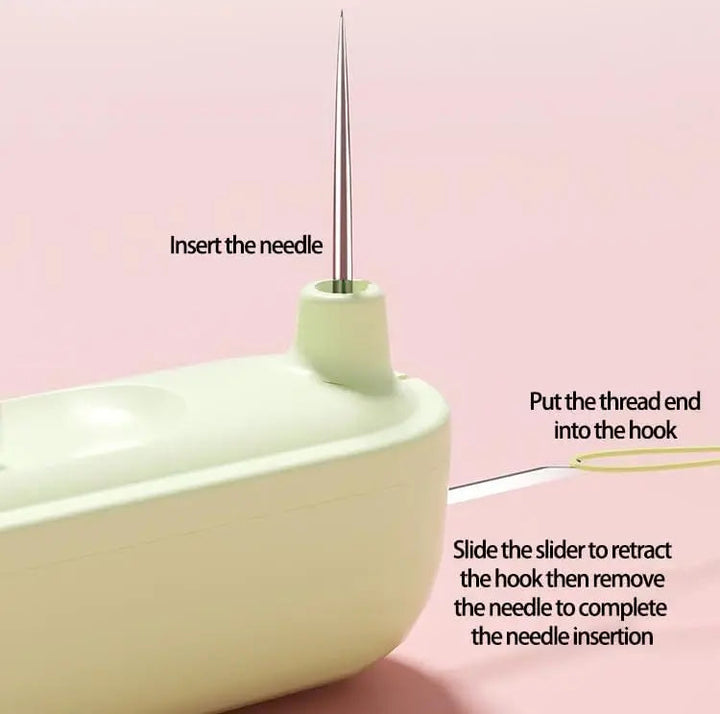 BowLift | 2-in-1 Portable Needle Threader & Seam Ripper