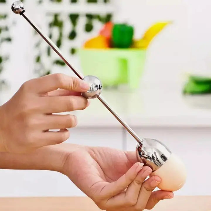 BowLift | Stainless Steel Egg Opener – Precise Opening with Tapping Effect