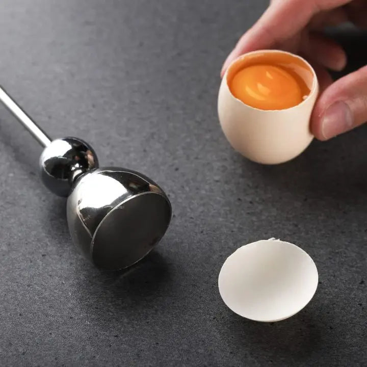 BowLift | Stainless Steel Egg Opener – Precise Opening with Tapping Effect