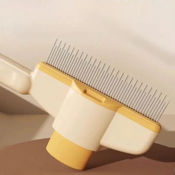 BowLift | Simple Self-Cleaning Flea Comb & Coat Brush