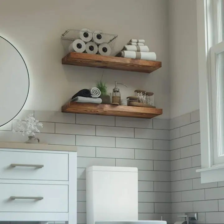 BowLift | Handmade Solid Wood Wall Shelves – Stylish & Space-Saving