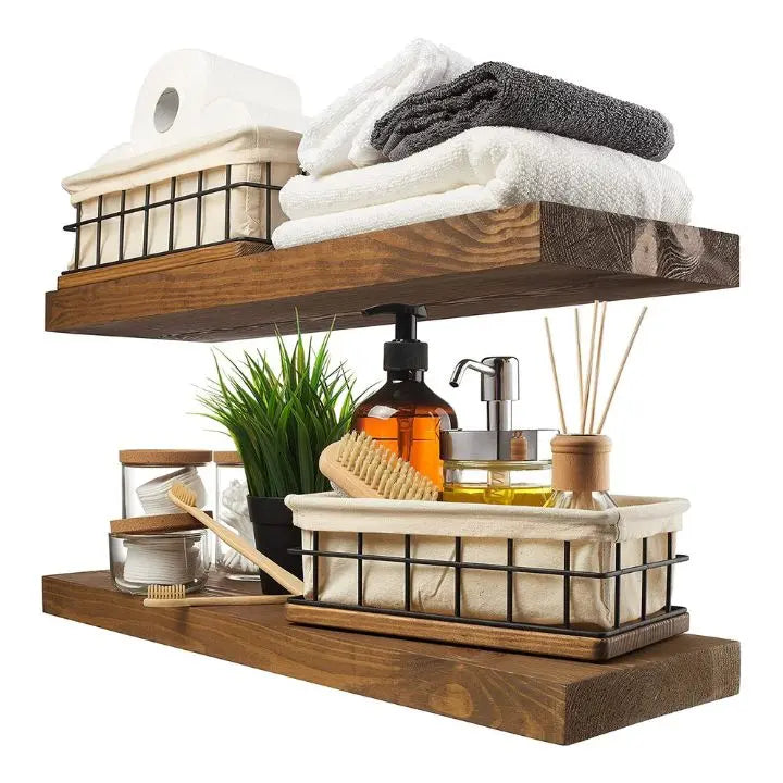 BowLift | Handmade Solid Wood Wall Shelves – Stylish & Space-Saving