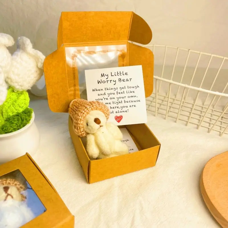 BowLift | Handmade Mini Comfort Bear in Gift Box