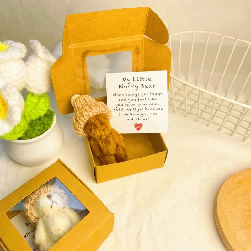 BowLift | Handmade Mini Comfort Bear in Gift Box