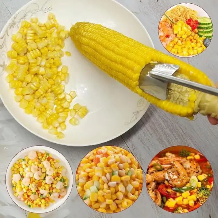 BowLift | Corn peeler made of stainless steel – Fast & safe