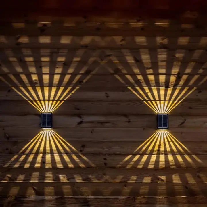 BowLift | Modern Solar LED Wall Light - Waterproof & Automatic