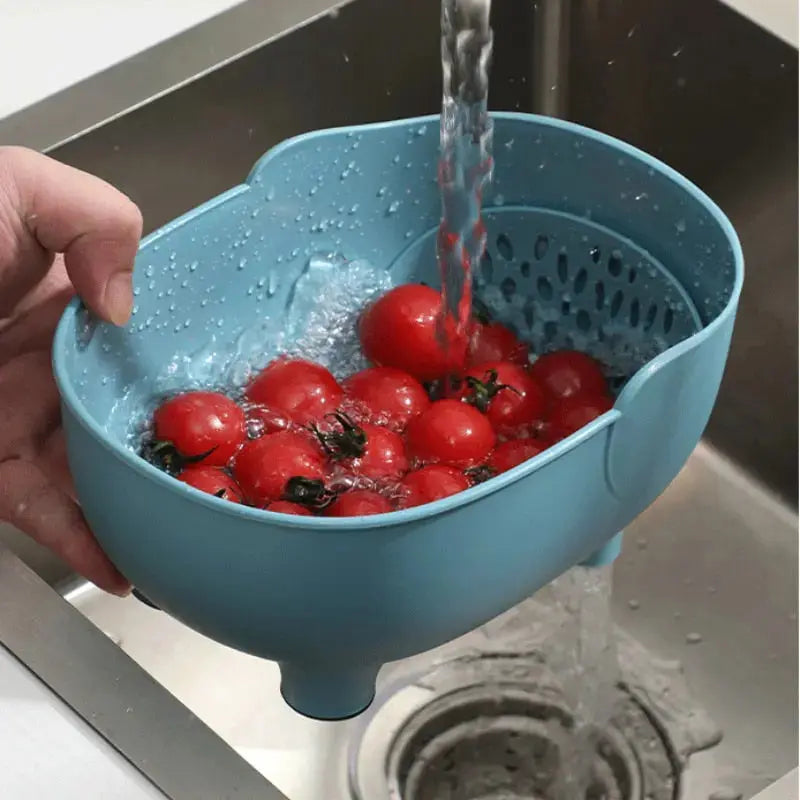 BowLift | Kitchen Sink Strainer Basket | Elephant Design | Plastic | 2-Pack | 22cm