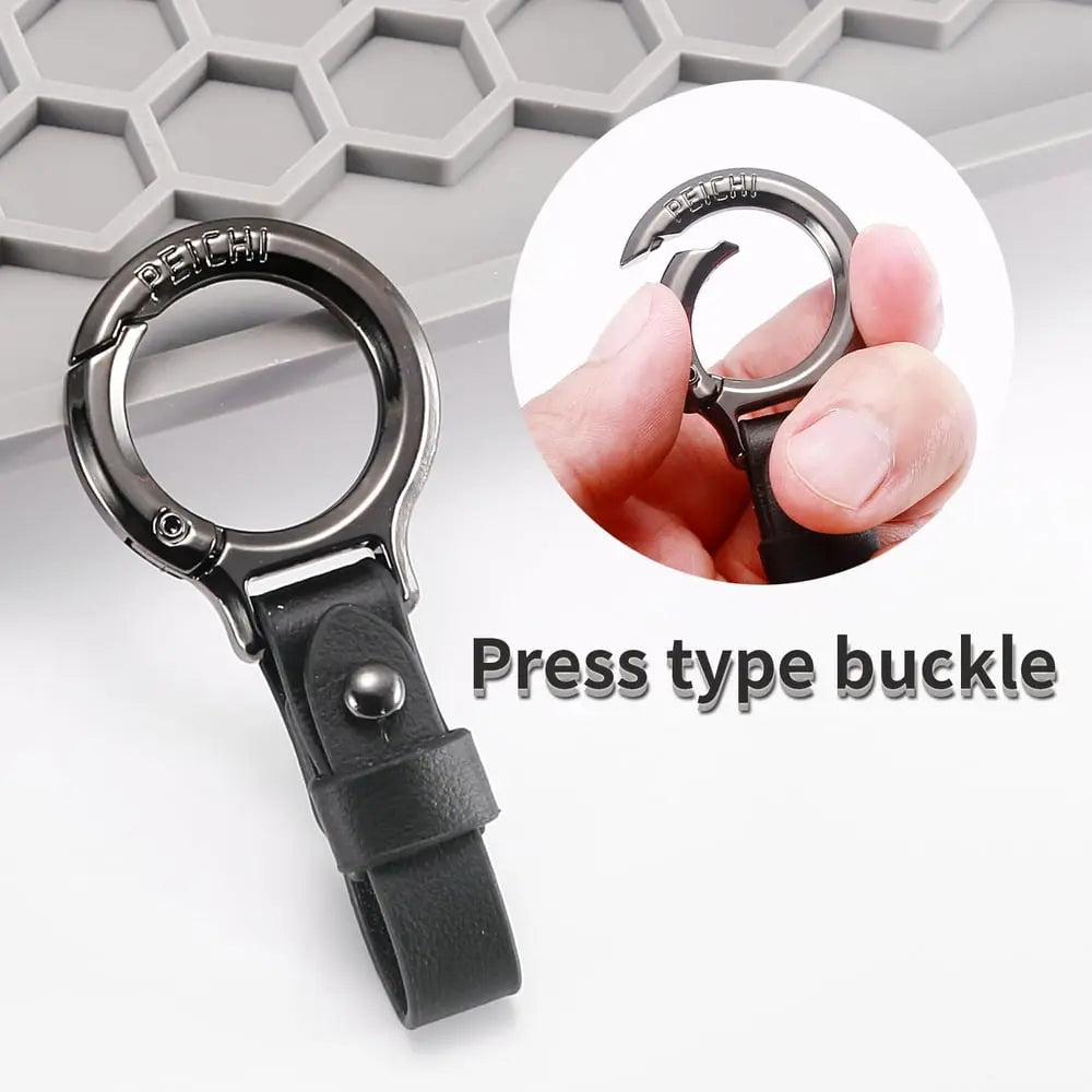 BowLift | Keychain made of zinc alloy & PU leather