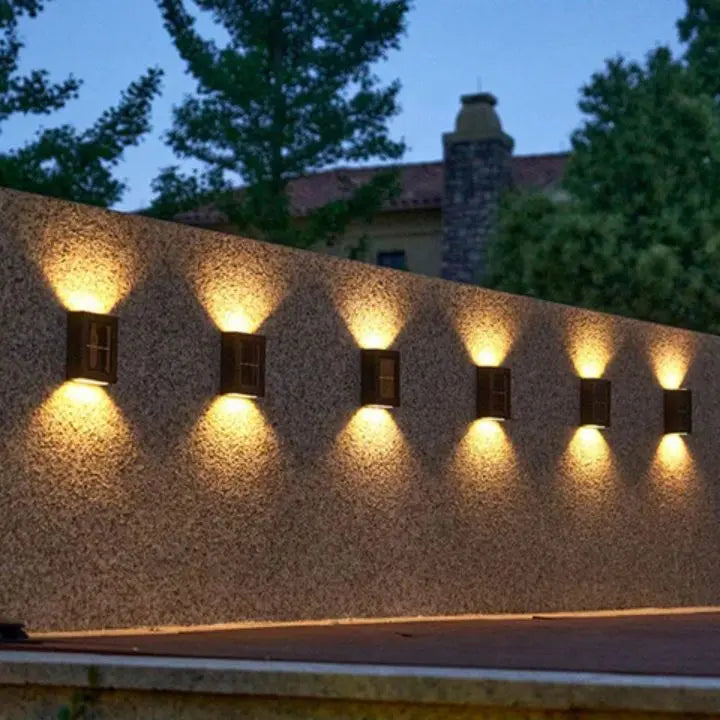 BowLift | Solar Double Shadow Wall Light
