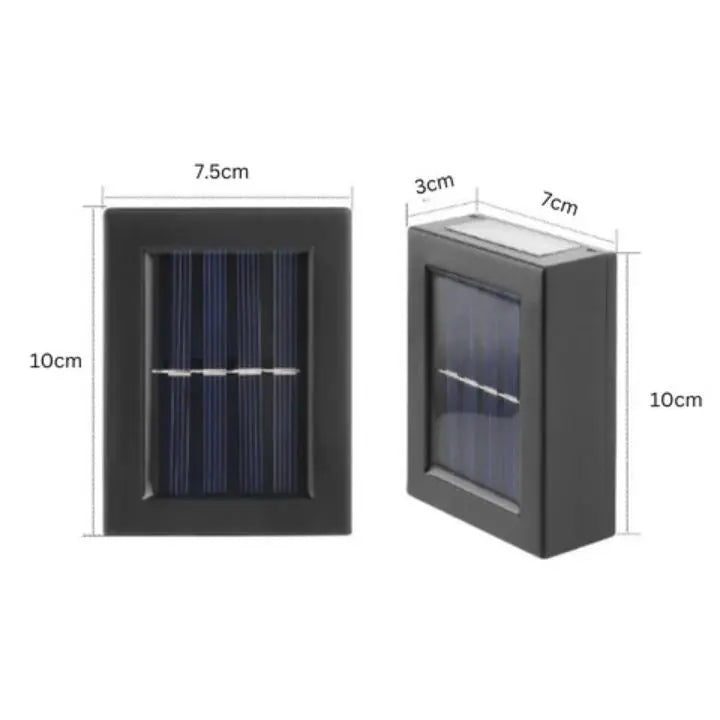 BowLift | Solar Double Shadow Wall Light