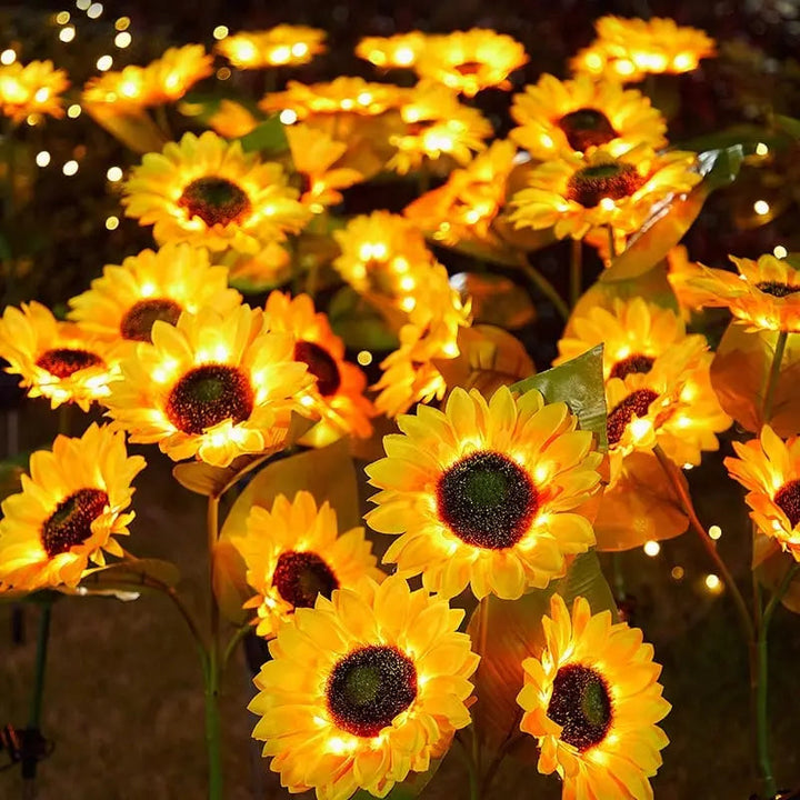 BowLift | Solar-powered sunflower light for the garden