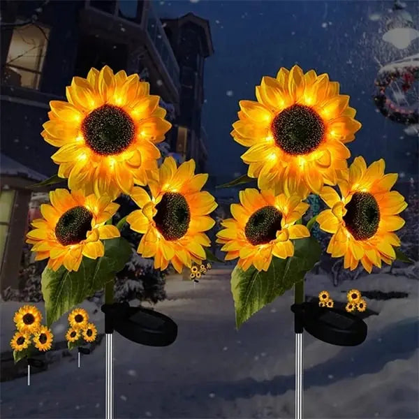 BowLift | Solar-powered sunflower light for the garden