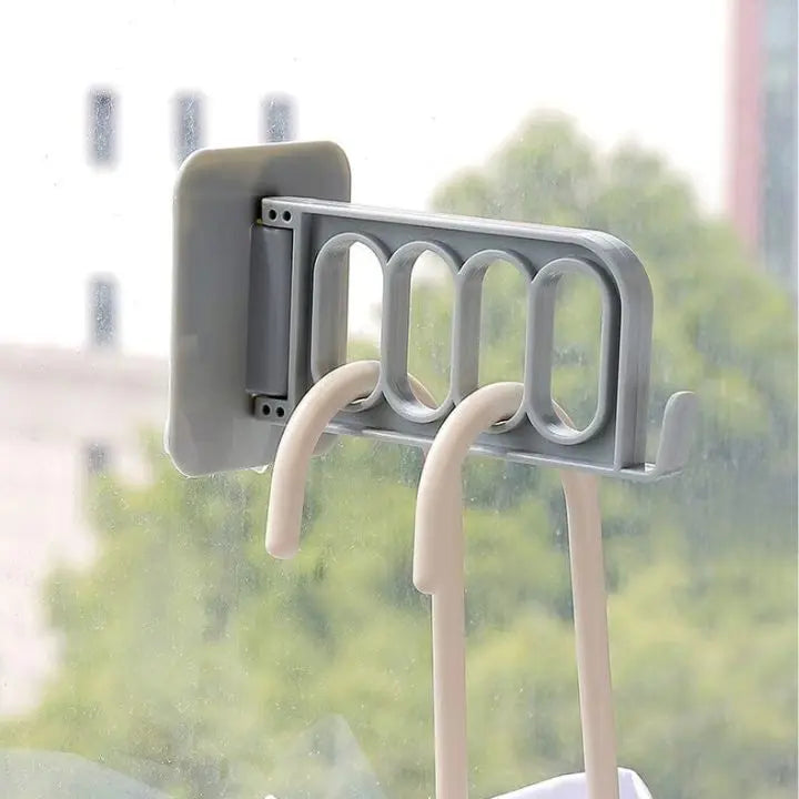 BowLift | Stamping-free Folding Hook – Space-saving Wall Accessory