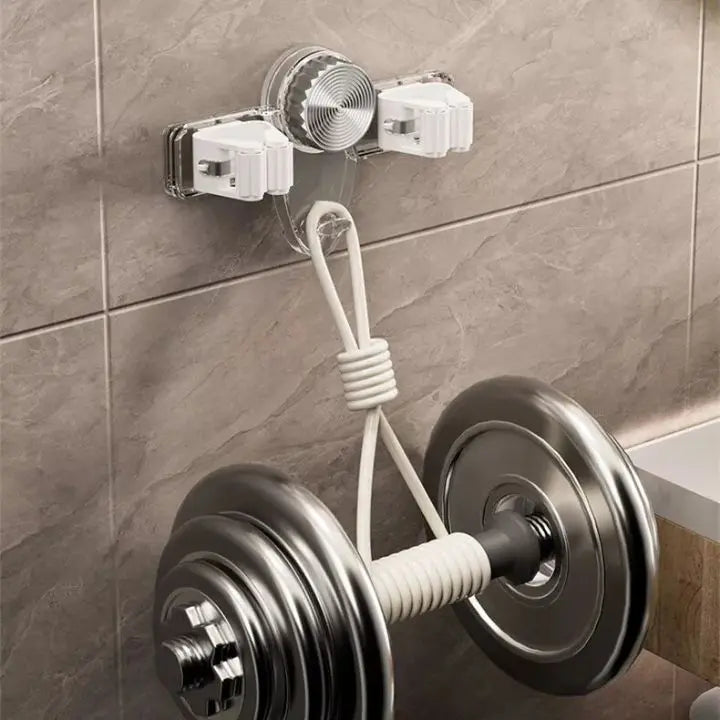 BowLift | Strong broom holder without drilling – Space-saving & safe storage