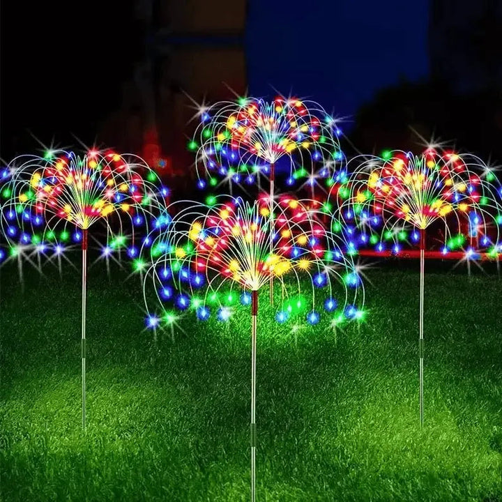 BowLift | Waterproof Solar Garden Fireworks Lamp