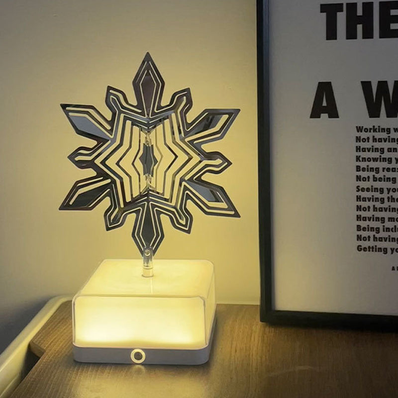 Rotating ambient light made of metal | Bowlift