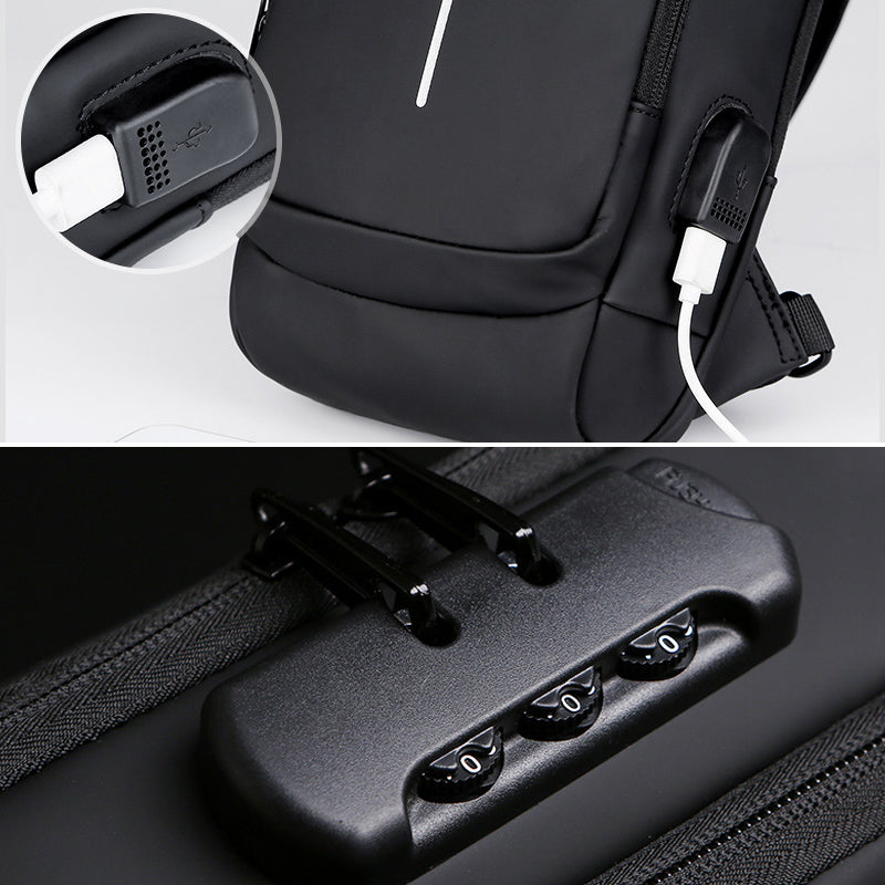 BowLift | Theft-proof shoulder bag with USB charging port