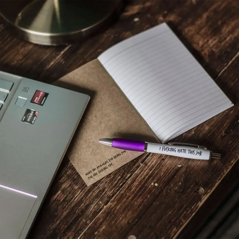 BowLift | Schimpf Notebook & Pen Set🤣