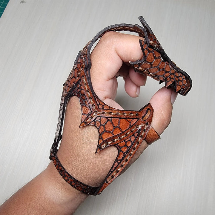 BowLift | Leather Hand Dragon Bracelet