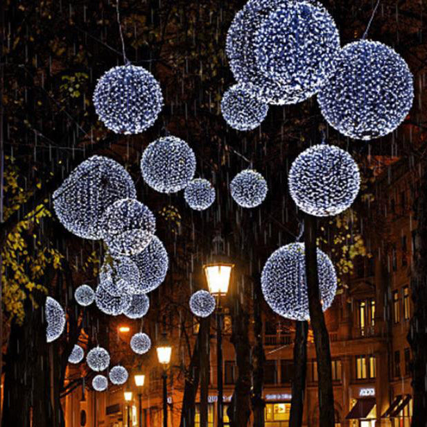 BowLift | Tangled Ball LED Outdoor Waterproof Decorative Garden Hanging Light