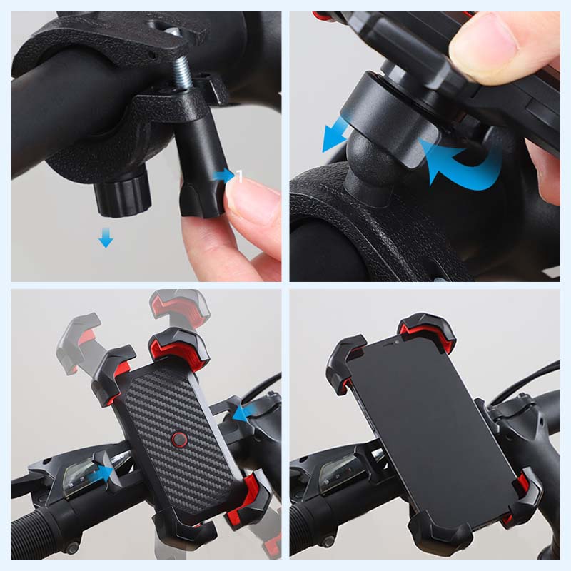 BowLift | Universal Bike Phone Holder with 360° View