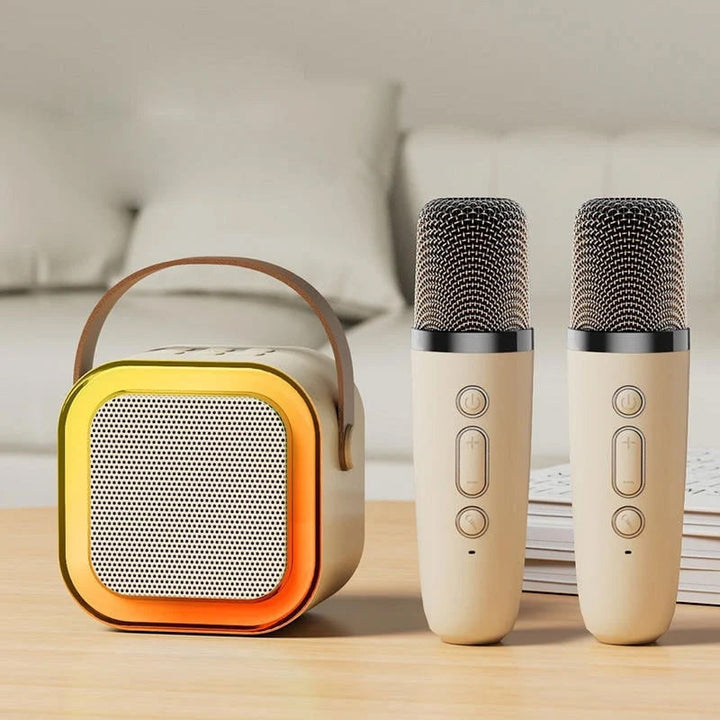BowLift | Mini Karaoke machine for children with wireless microphones