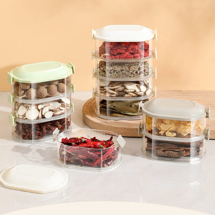 BowLift | Multi-Layered Seasoning Storage Box