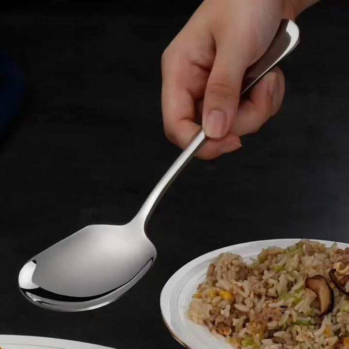 Square Head Stainless Steel Spoons | Bowlift