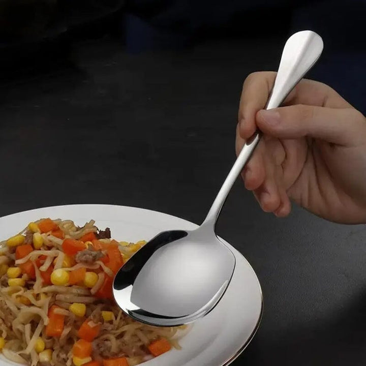 Square Head Stainless Steel Spoons | Bowlift
