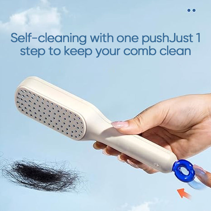 BowLift | Self-Cleaning Antistatic Massage Comb
