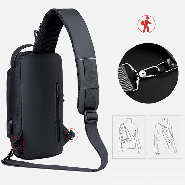 BowLift | USB Charging Port Sling Anti-Theft Crossbody Bag