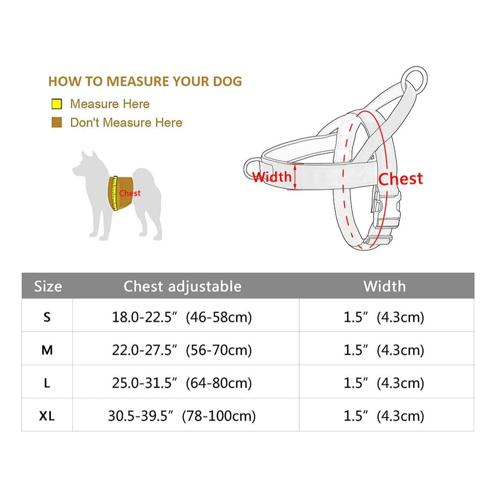 TruHarness •  No Pull Dog Harness