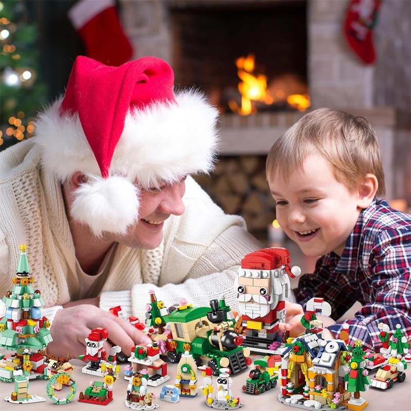 BuildJoy - Festive Building Blocks Advent Calendar Bowlift