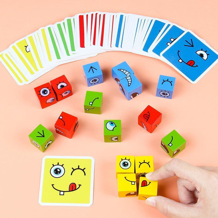 BowLift | BlockiMix Wooden Puzzle Game – Colorful Educational Blocks for Toddlers and Preschoolers