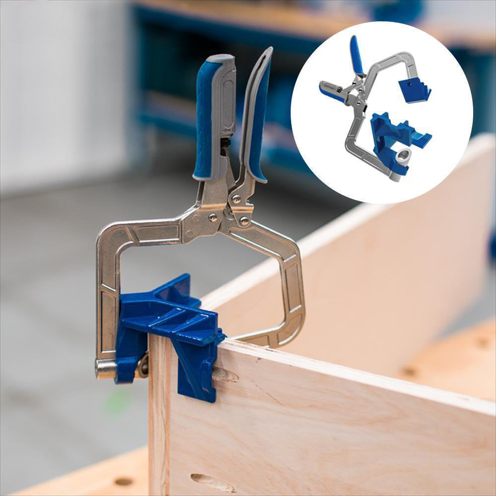 90-degree corner clamp and "T" support | Bowlift