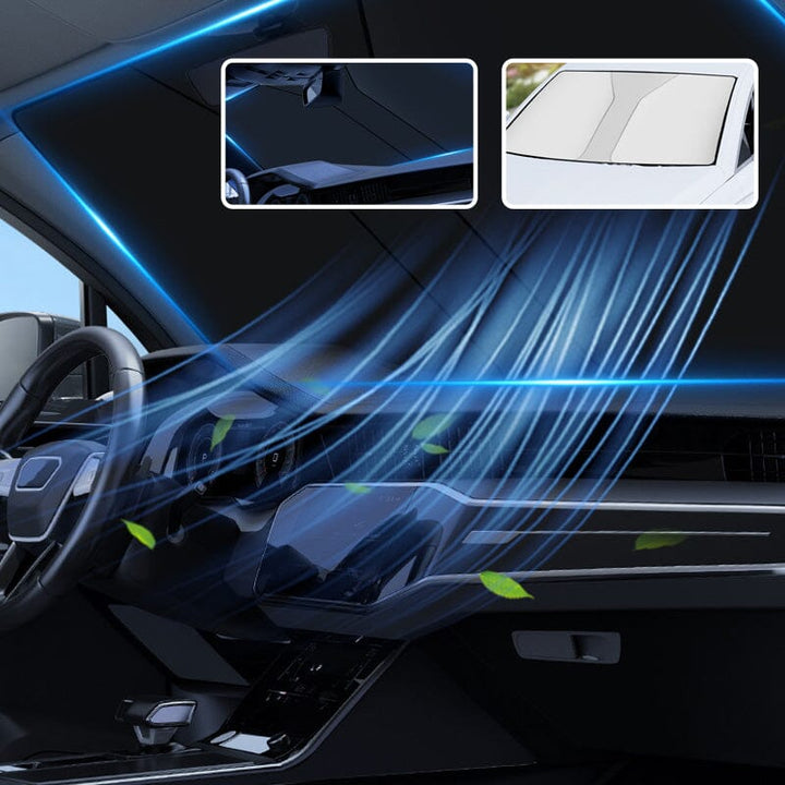 BowLift | Windshield Sun Shade Folding Sun Visor