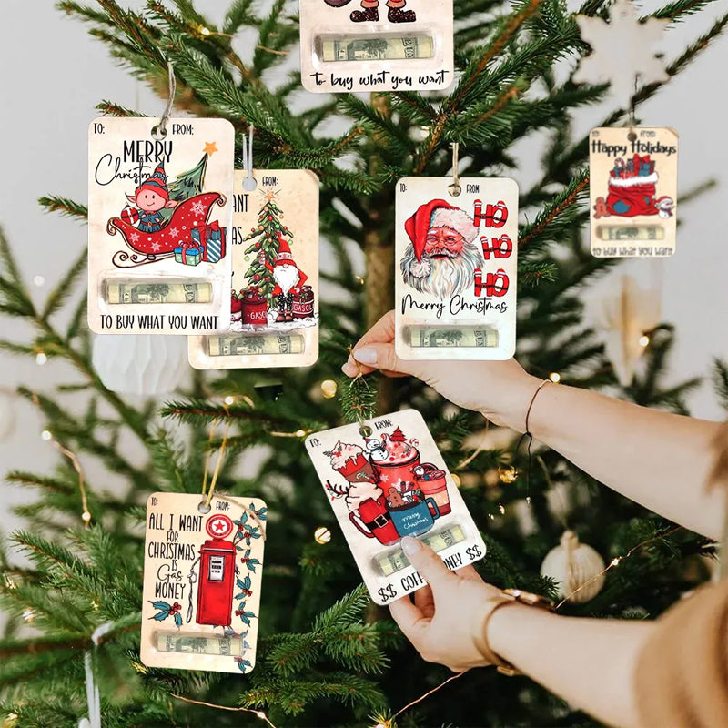BowLift | Santa Christmas money holder