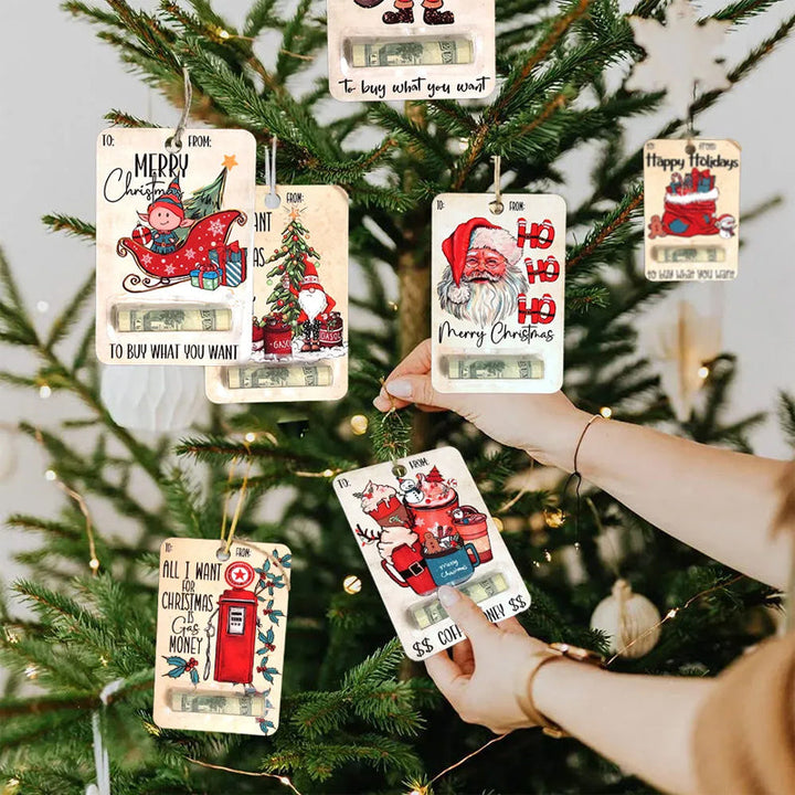 BowLift | Santa Christmas money holder