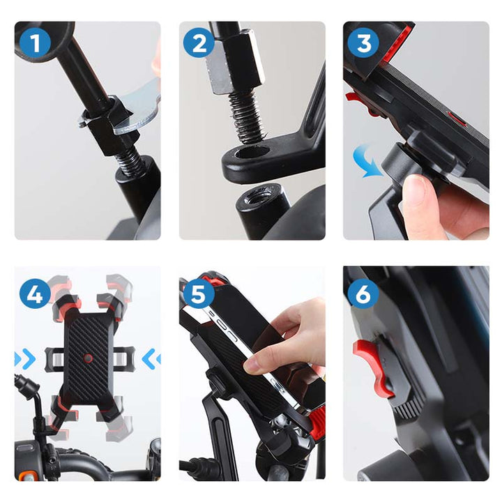BowLift | Universal Bike Phone Holder with 360° View