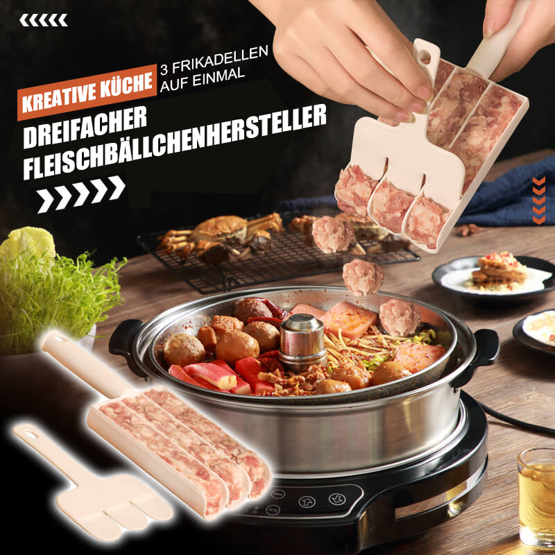 BowLift | Creative Kitchen Triple Meatball Maker